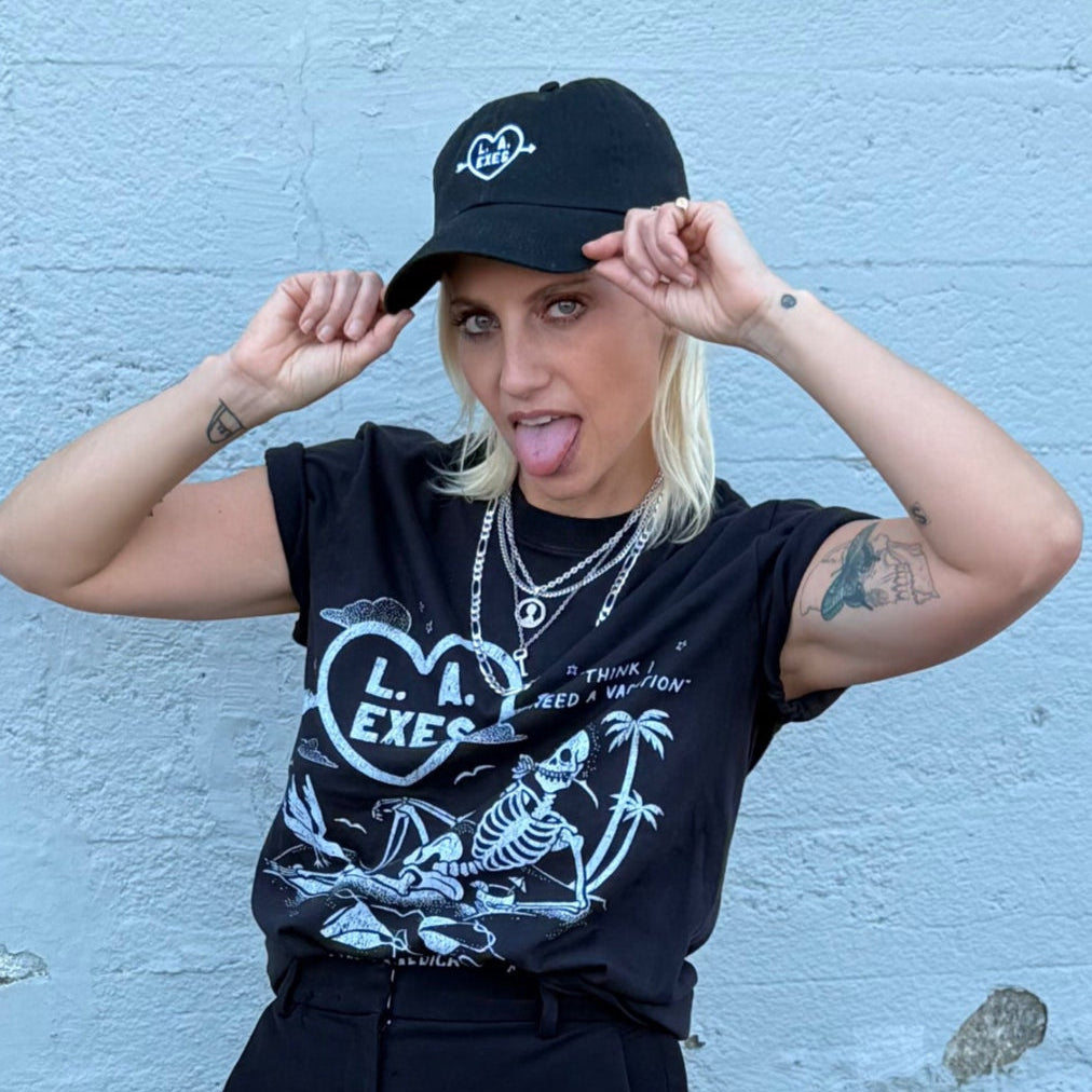 Heart Embroidered Dad Hat
