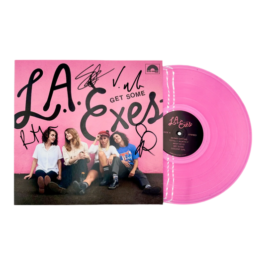 SIGNED Get Some LP on Clear Pink Vinyl